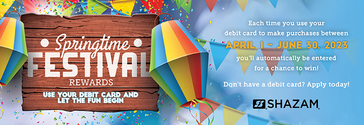 Use your debit card this holiday season to bring joy to those who really matter.