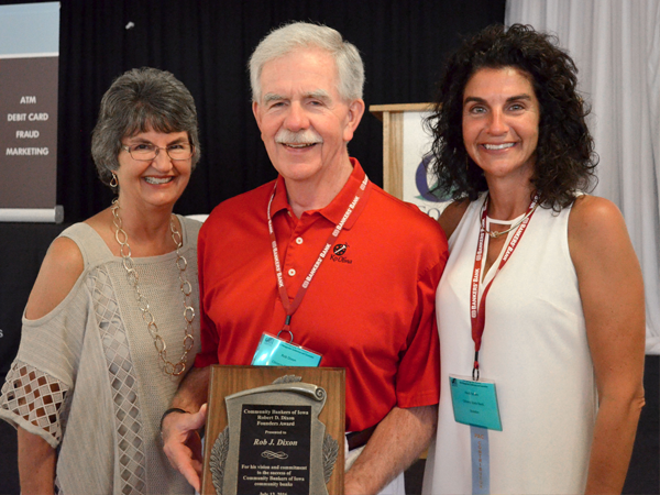 Bonnie Dixon, Rob Dixon, and Heidi Brown